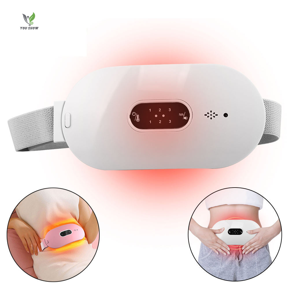Ceinture chauffante et massante intelligente pour soulager les douleurs menstruelles .